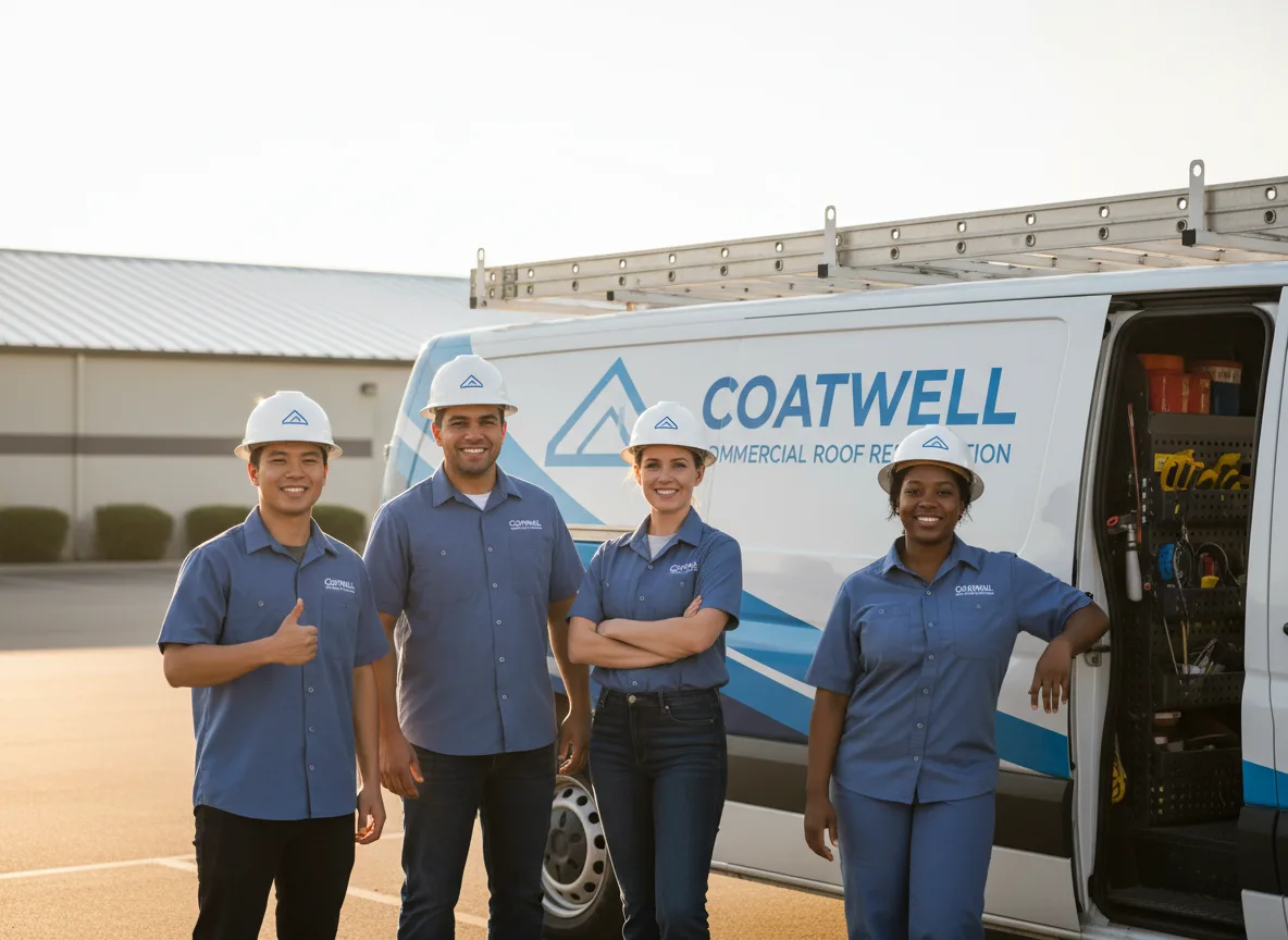 Commercial roof coating company in Abington, MA
